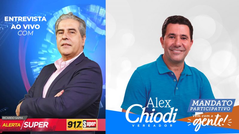 Entrevista Alex Chiodi – Programa Alerta Super com Ricardo Sapia – Rádio Super