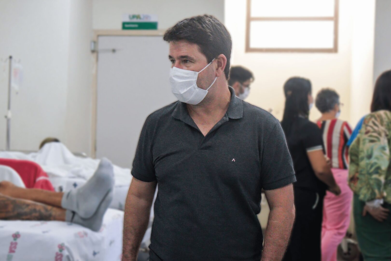 Alex Chiodi visita unidades de saúde para avaliar atendimentos prestados à população