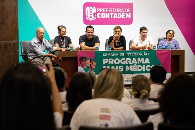 Alex Chiodi recebe 40 médicos que irão atuar em Contagem