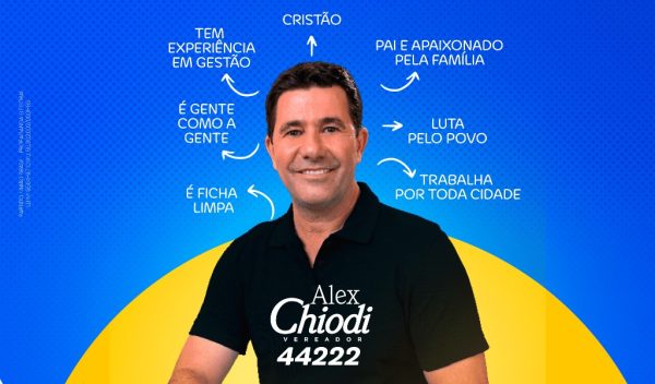 Vereador Alex Chiodi é autor de importantes proposições legislativas para os cidadãos de Contagem