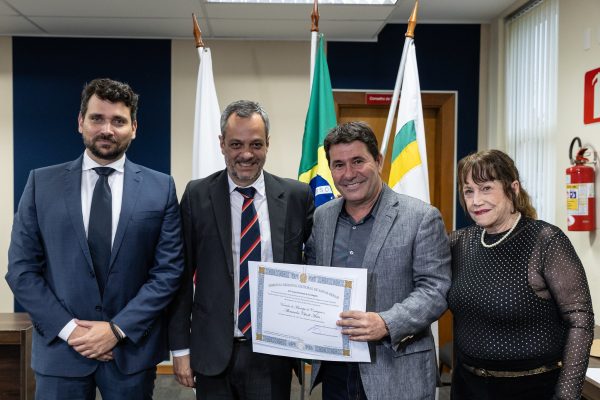 Alex Chiodi é diplomado pela Justiça Eleitoral para o cargo de vereador